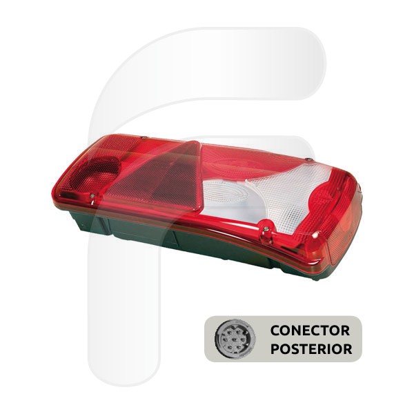 REAR LAMPS REAR LAMPS WITH TRIANGLE CON LUNA WHITE ORIGINAL LC8 RIGHT